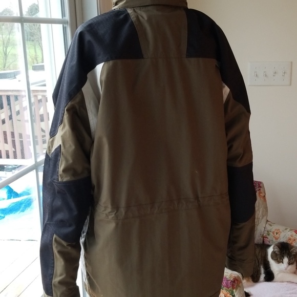 Warm Cabella's Layering Jacket Army Green & Black - Picture 3 of 8